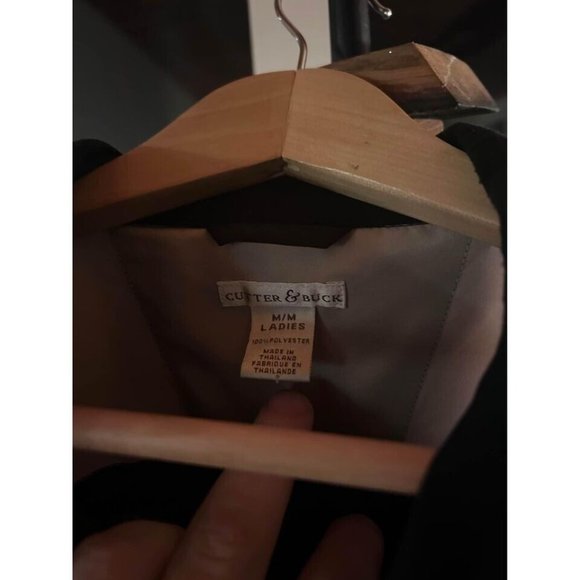 Cutter & Block Coat Womens Medium Full Zip Black Windbreaker The Coeur dAlene - Picture 5 of 8